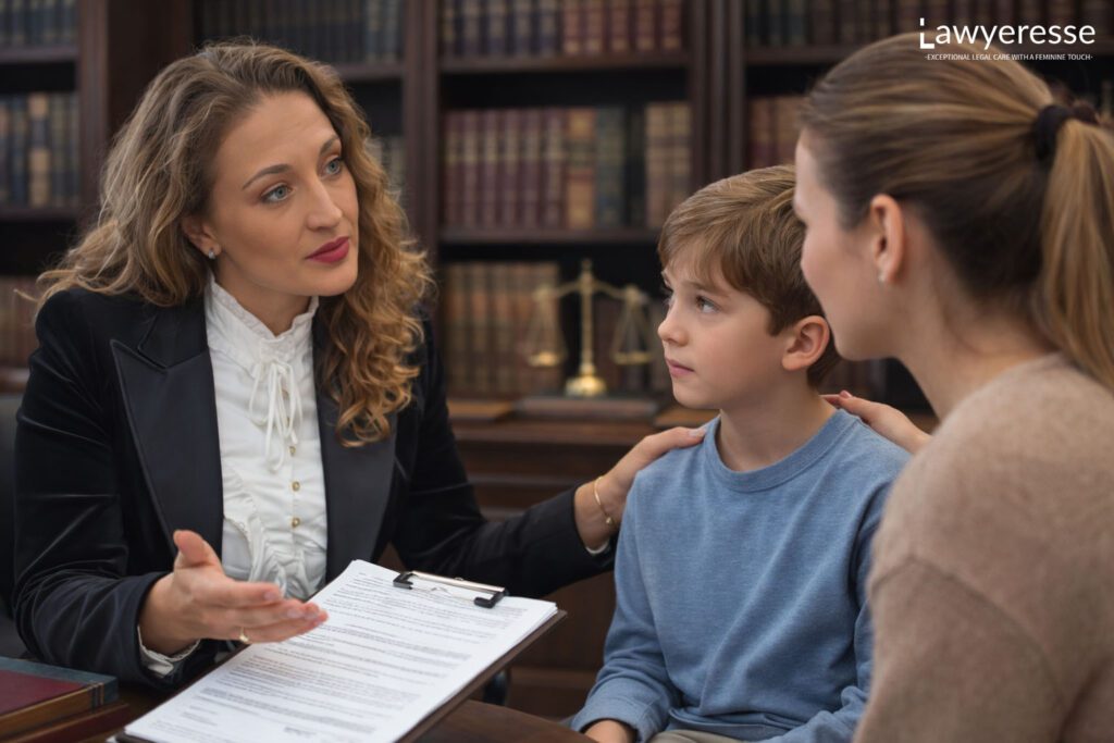 Avocat de dreptul familiei oferă consultanță juridică privind copiii minori