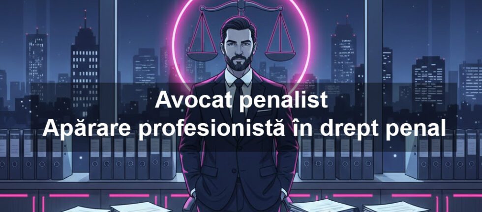 Avocat penalist București oferind asistență juridică în drept penal