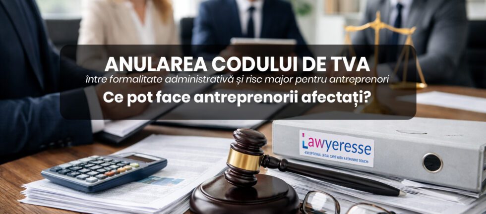 Consultanță fiscală pentru protejarea companiei împotriva efectelor anulării codului de TVA.