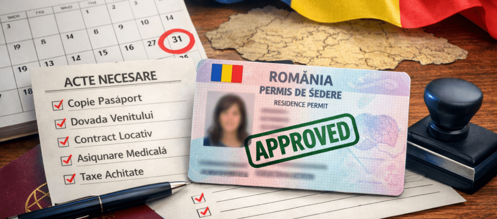 Acte necesare pentru prelungirea permisului de ședere în România – checklist documente, pașaport, permis de ședere și calendar termen limită