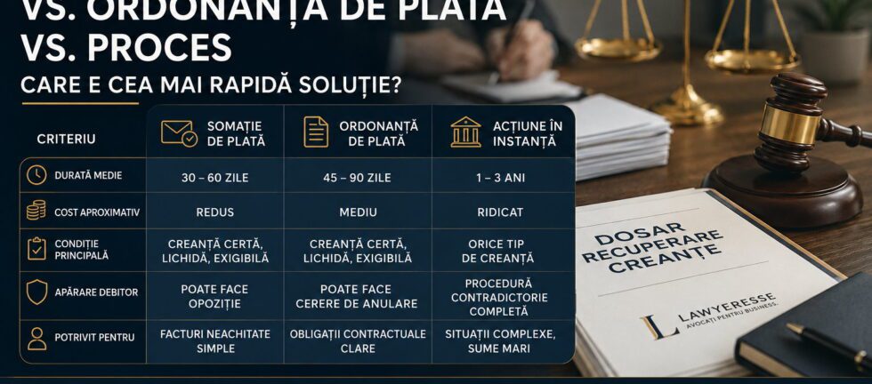 Avocat specializat în litigii comerciale