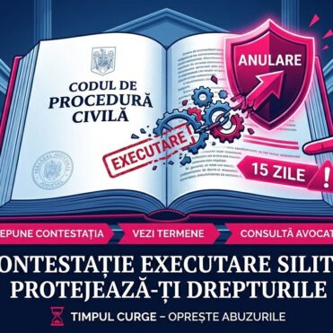 Urgența depunerii unei contestații la executare silită în România.