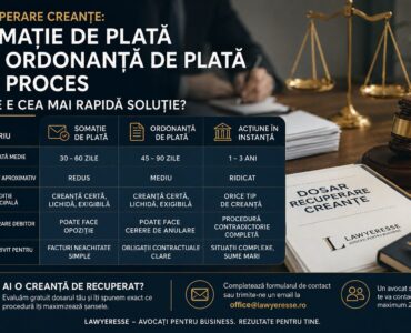 Expertiză în recuperarea rapidă a creanțelor - Lawyeresse Avocat specializat în litigii comerciale
